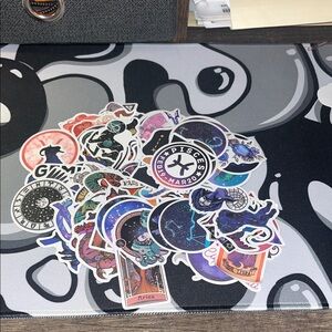 80 Astrology Themed Sticker Set